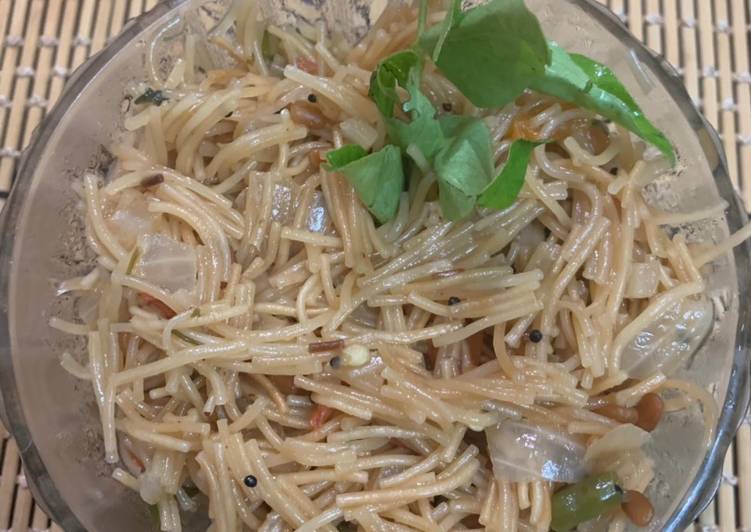 Simple Way to Make Any-night-of-the-week Pressure cooker vermicelli upma