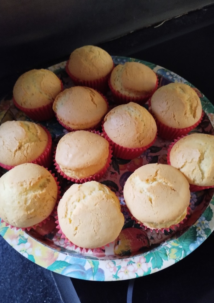 Una foto de Cupcakes/magdalenas/muffins de vainilla