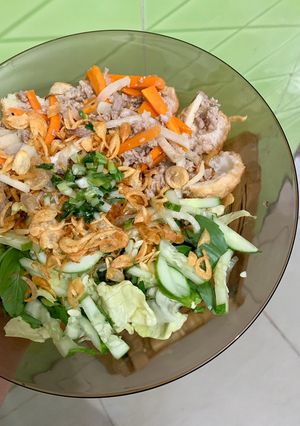 Hình của món Bánh mì hấp.