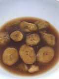 Banana con caramelo