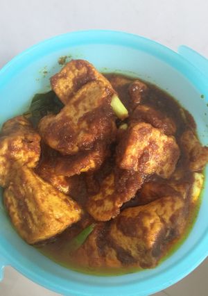 Foto resep Semur tahu pedas