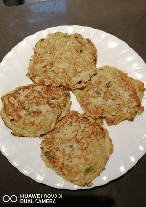 A picture of Eggplant Patties.