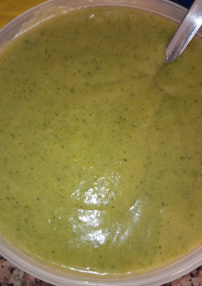 Una foto de Crema de verduras