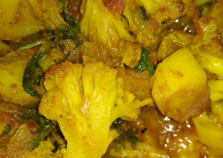 Cauliflower Potato curry
