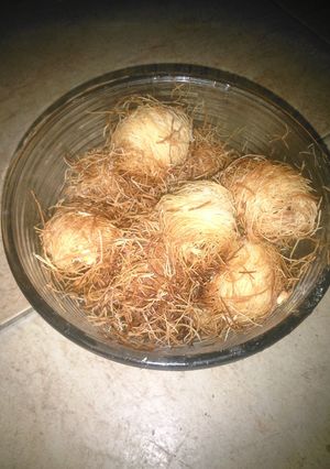صورة لوصفة كرات الكنافة