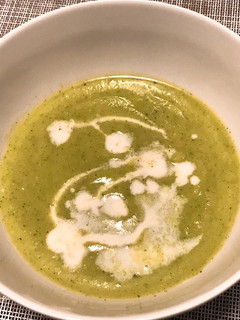 Una foto de Crema de brócoli