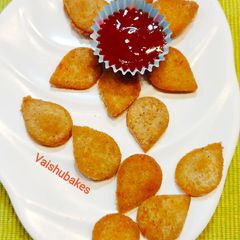 A picture of Baked Semolina Petals.