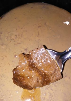 Una foto de Flan de chocolate especial