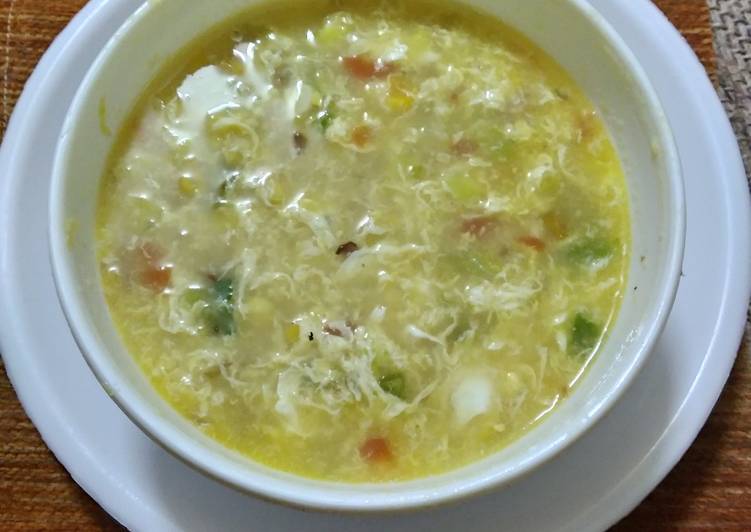 Easiest Way to Prepare Recipe of Egg drop soup