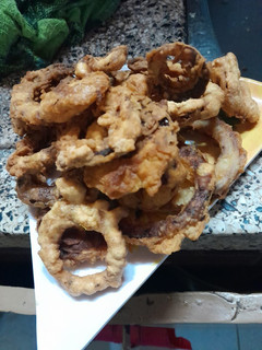 Una foto de Aros de cebolla