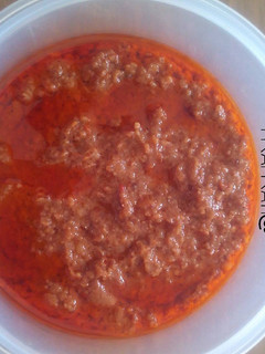 Foto resep sambal kacang siomay/batagor