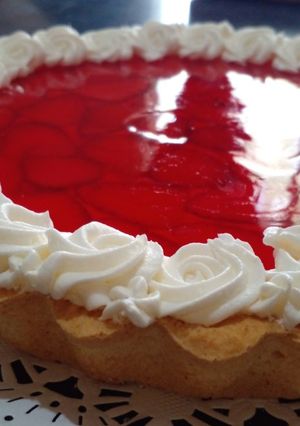 Una foto de Tarta de gelatina 🍓