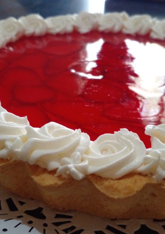 Una foto de Tarta de gelatina 🍓