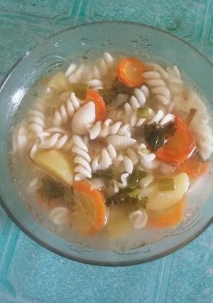 Foto resep Sup sayur makroni