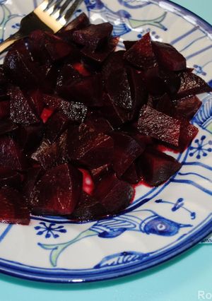 A picture of Beetroot salad.