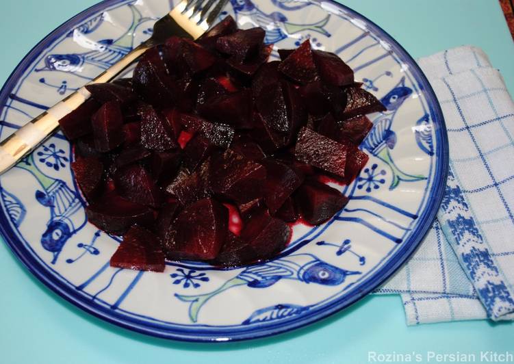 How to Make Super Quick Homemade Beetroot salad