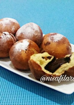 Foto resep Roti Goreng isi coklat