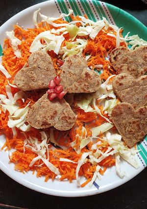 A picture of Crunchy Roti Sandwich.