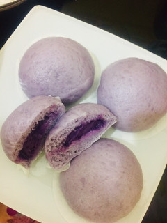 Foto resep Bakpao ubi ungu