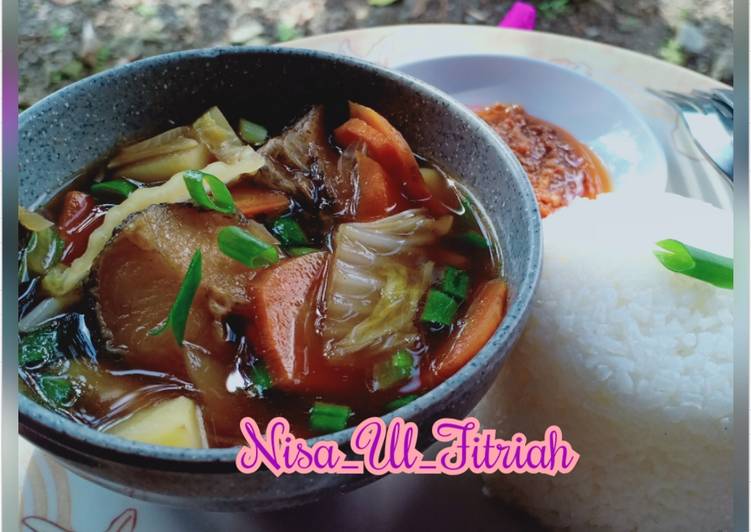 Masakan Banjarmasin, Haruan masak kecap