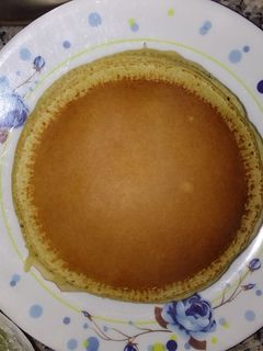 Hình của món Bánh rán Doraemon không nhân phiên bản nhà làm.