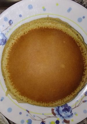 Hình của món Bánh rán Doraemon không nhân phiên bản nhà làm.