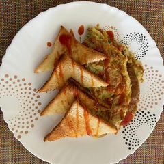 A picture of Masala Omelette.