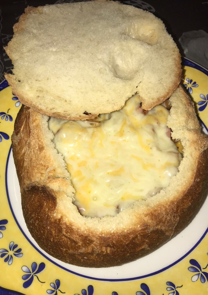 Una foto de Bollo de Pan Relleno