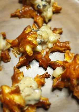 A picture of Mushroom puff stars.