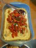 Dip de queso de cabra al horno