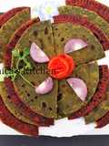 Stuffed Colourful Paratha