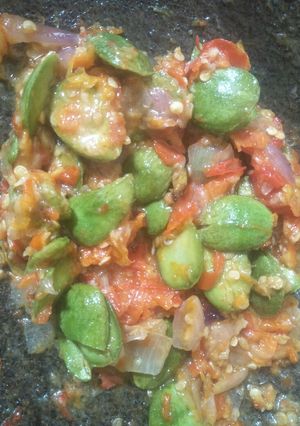 Foto resep Sambel pete simpel