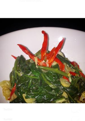 Foto resep Ca kangkung simpel