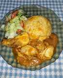 Arroz con zapallo cabutia