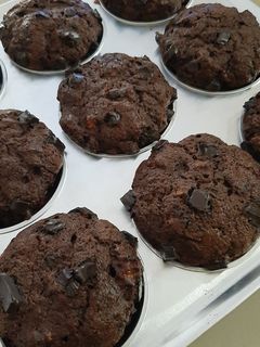 Foto resep Muffin pisang coklat