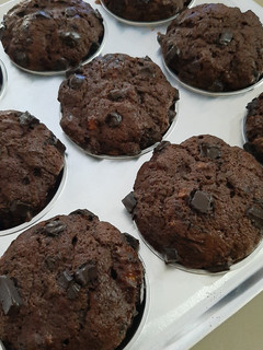 Foto resep Muffin pisang coklat
