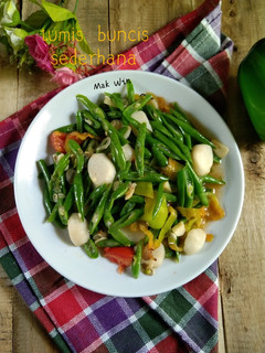 Foto resep Tumis buncis bakso