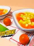 Ensalada Fresca de Pepino y Tomate