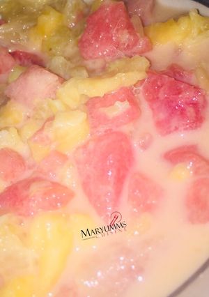 A picture of MIX FRUITS SALAT by Maryumms_cuisine🌸.