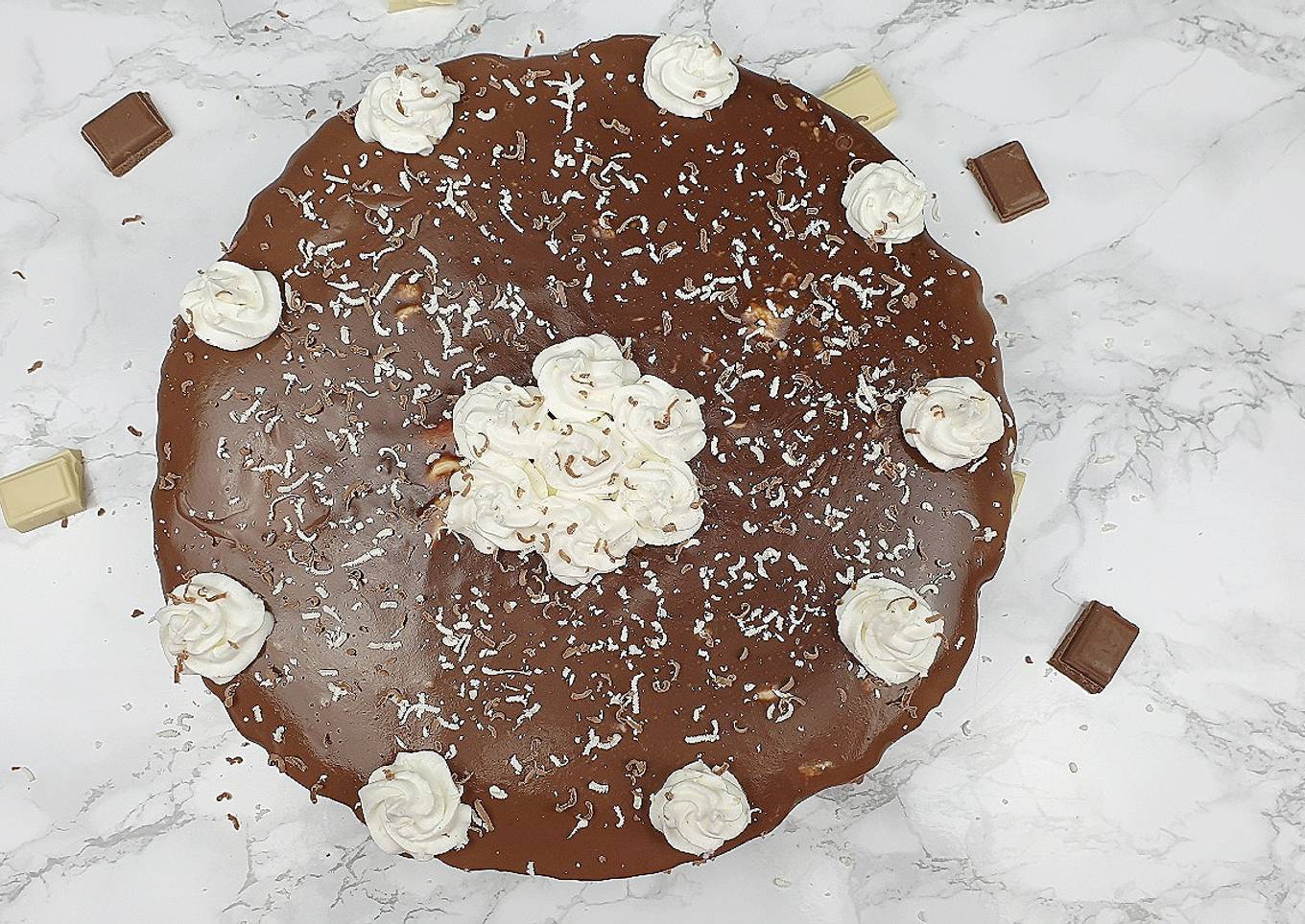 Entremet aux trois chocolats