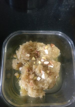 A picture of Ashgourd halwa.