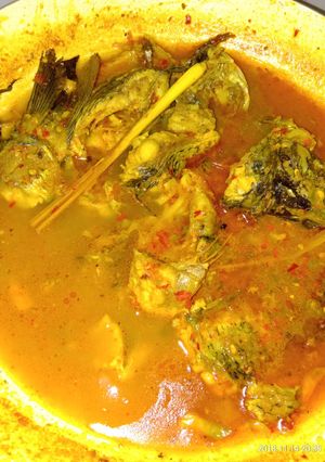Foto resep Ikan mas kuah kuning