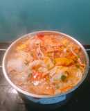 Bún chả cá rau củ