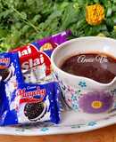 Bánh chấm sốt socola