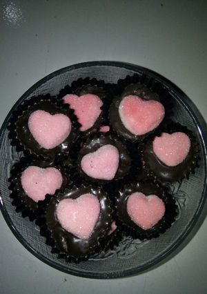Foto resep Coklat Kacang Topping Yupi