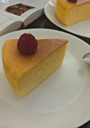 صورة لوصفة كعكة الجبن اليابانية japanese cheesecake