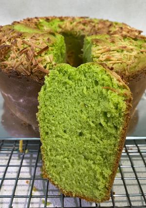 Foto resep Bolu Pandan Santan