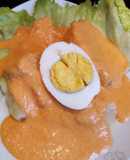 Papas y Pimientos a la Huancaína