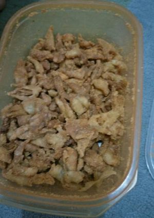 Foto resep Cemilan kulit pangsit