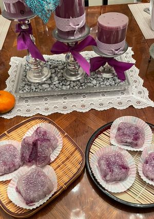 A picture of Tapioca Mooncakes (Bánh Trung Thu bột báng).